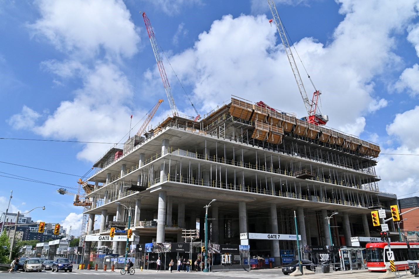 Image of a building under construction.